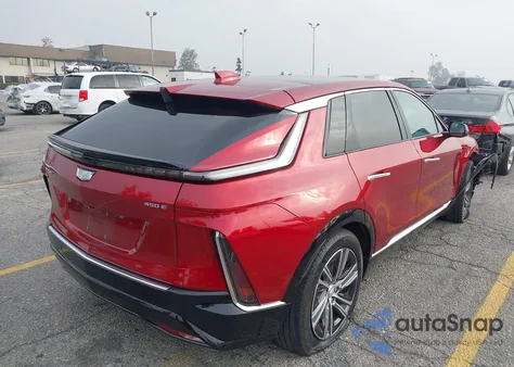 2024 Cadillac Lyriq Luxury W/1Sd from USA, damaged, VIN 1GYKPRRKXRZ105337